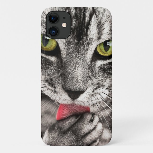 Capa Para iPhone 11 Gato Doce (Verso)