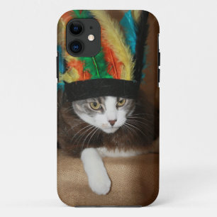 Capa Para iPhone 11 Gato Louco Chefe