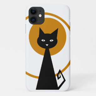 Capa Para iPhone 11 Gato Negro