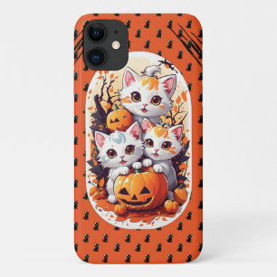 Capa Para iPhone 11 Gato Pumpkin de Bruxas de Bruxas de Bruxas de Gato