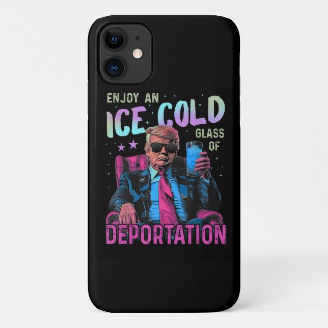 Capa Para iPhone 11 GEL Desfrute de um Gelo Frio (Verso)