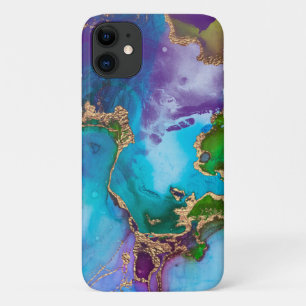 Capa Para iPhone 11 Gelado Célula de Tons de Jewel