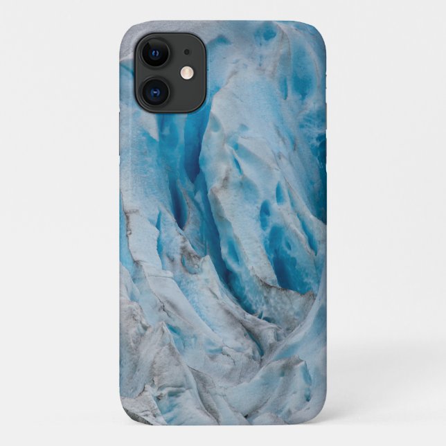 Capa Para iPhone 11 Gelo azul glaciar (Verso)