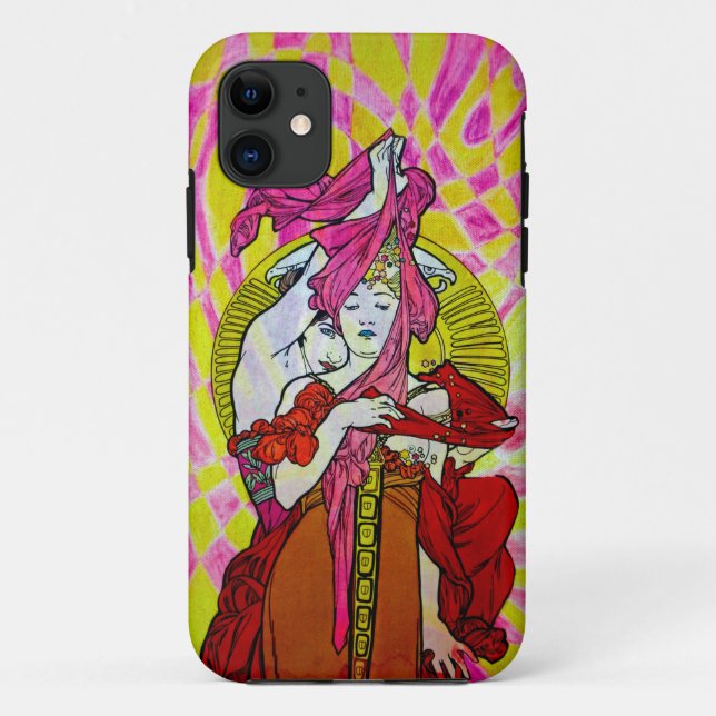 Capa Para iPhone 11 Gemini por Michael Moffa (Verso)