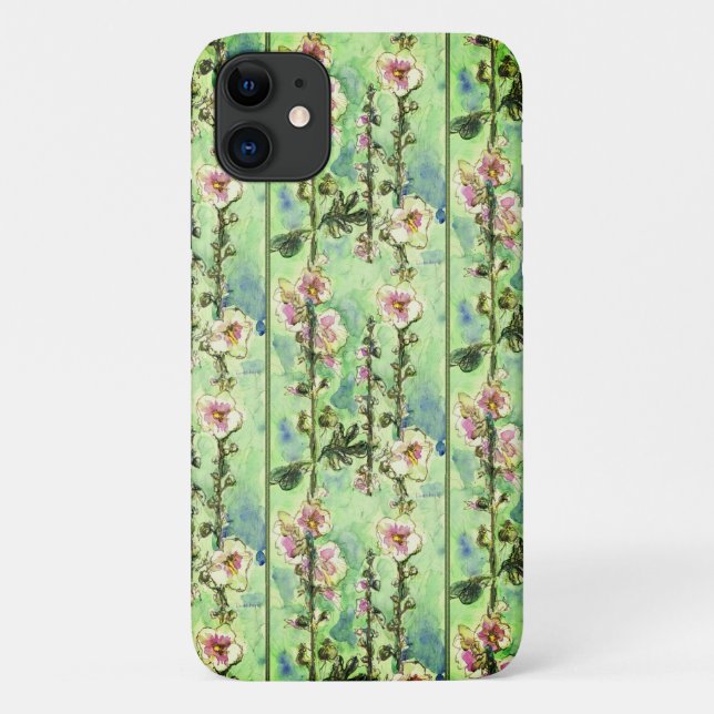 Capa Para iPhone 11 Gentle Mallow floral (Verso)