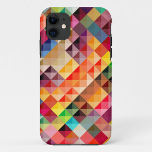 Capa Para iPhone 11 Geométrico abstrato colorido