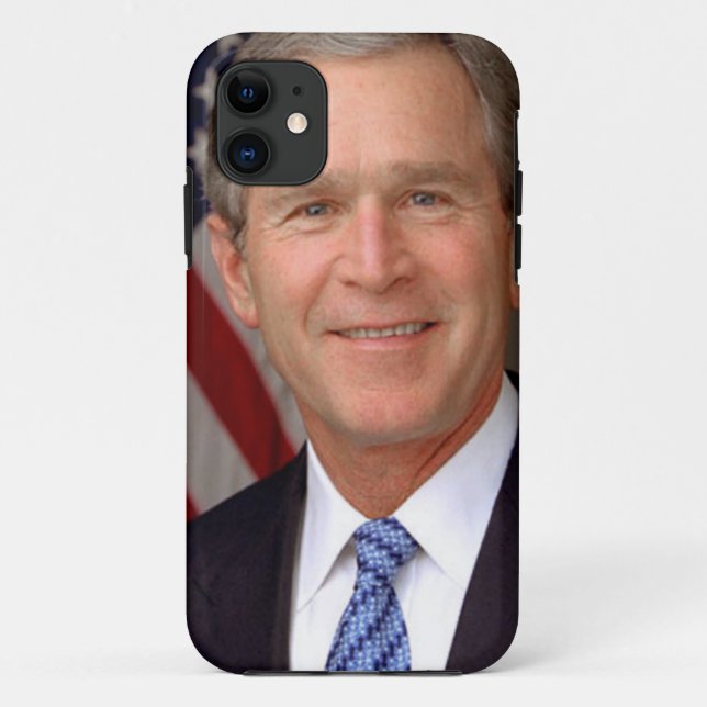 Capa Para iPhone 11 George W Bush (Verso)