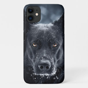 Capa Para iPhone 11 German shepherd Preto