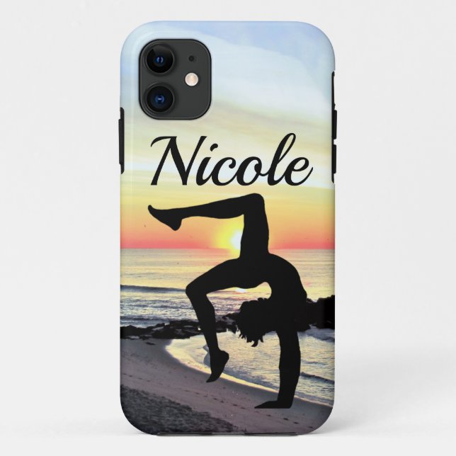 CAPA PARA iPhone 11 GINÁSTICA BONITA PERSONALIZADA (Verso)