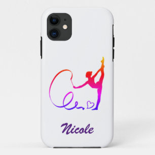 Capa Para iPhone 11 Ginástica Rítmica Arco-Íris
