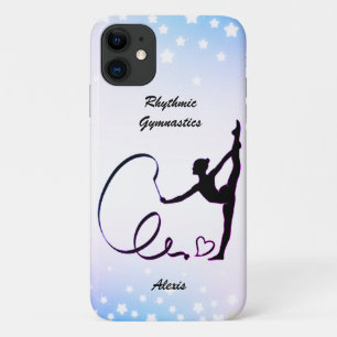 Capa Para iPhone 11 Ginástica Rítmica Estrelas de Fita