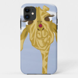 Capa Para iPhone 11 Girafa Bonita E Colorida