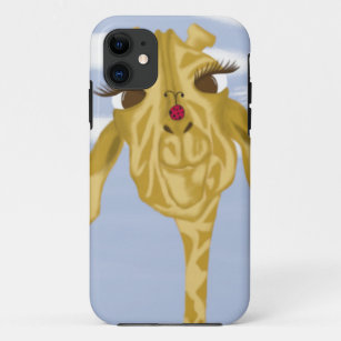 Capa Para iPhone 11 Girafa Bonita E Colorida