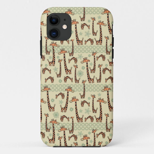 Capa Para iPhone 11 Girafas (Verso)