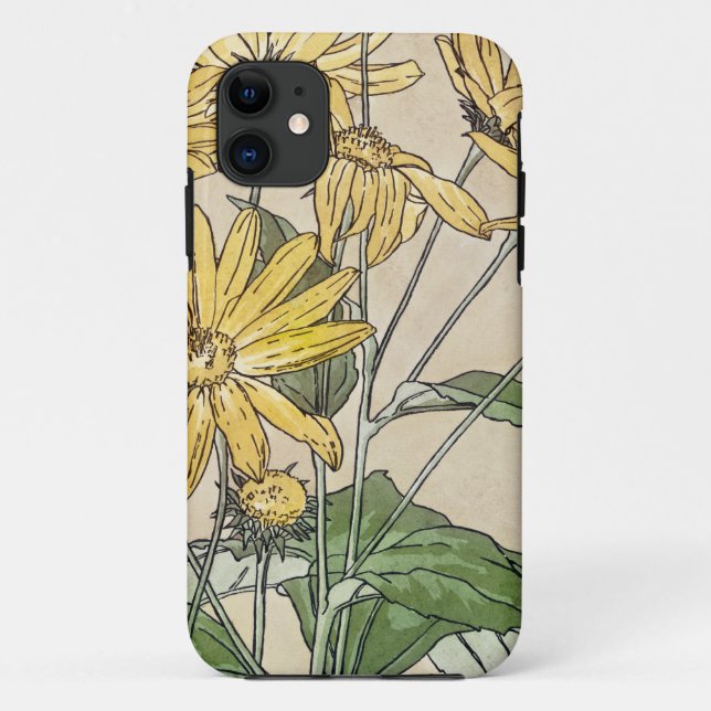 Capa Para iPhone 11 Girassóis (Verso)