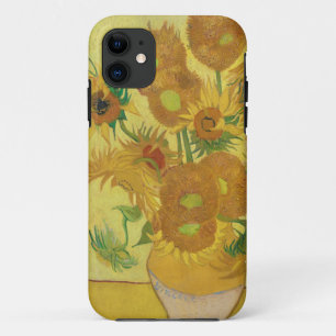 Capa Para iPhone 11 Girassóis de Van Gogh