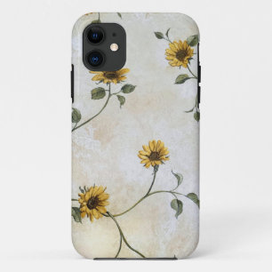 Capa Para iPhone 11 Girassóis do vintage