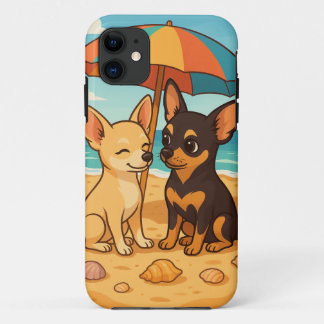 Capa Para iPhone 11 Gizmo in Love – Beach Day with His Sweetheart