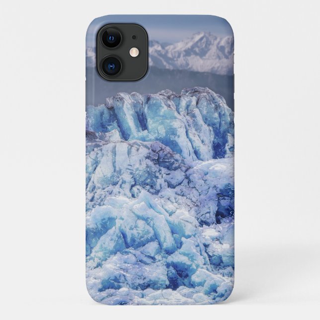 Capa Para iPhone 11 Glaciar e Montanhas (Verso)