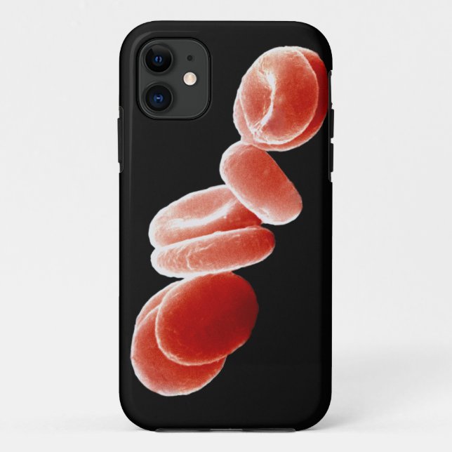Capa Para iPhone 11 Glóbulos vermelhos (Verso)