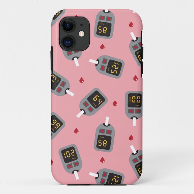 Capa Para iPhone 11 Glucometer (Verso)