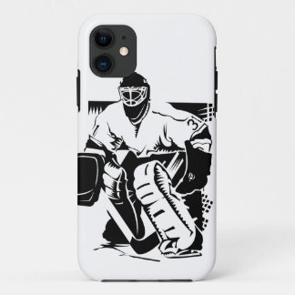 Capa Para iPhone 11 Goalie do hóquei
