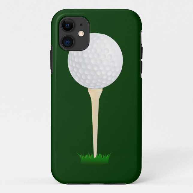Capa Para iPhone 11 Golf Ball em uma Teia (Verso)