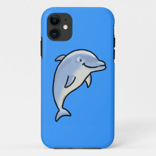 Capa Para iPhone 11 Golfinho bonito