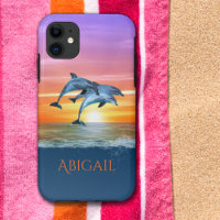 Golfinhos Sunset Personalizados, Vibrantes, Puland