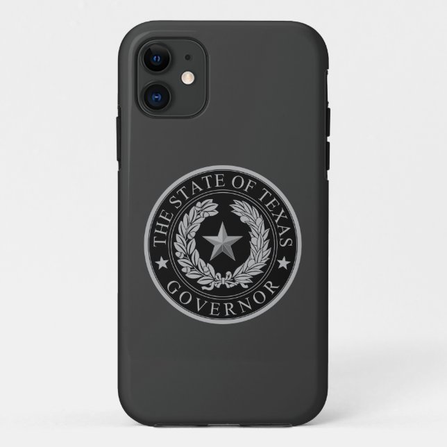 Capa Para iPhone 11 Governador de Texas (Verso)