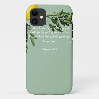 Capa Para iPhone 11 Graça Colorida: Estojo Cristão Pastel Fofo