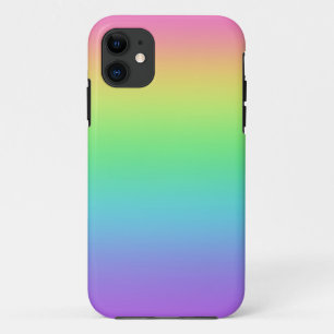 Capa Para iPhone 11 Gradiente Arco-Íris