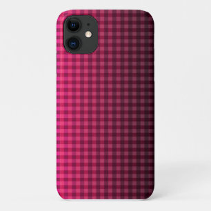 Capa Para iPhone 11 Gradiente de padrão vermelho e preto
