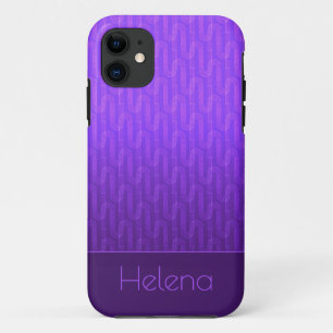 Capa Para iPhone 11 Gradiente lilac neon.