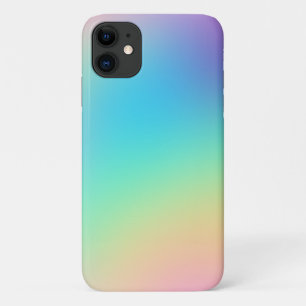 Capa Para iPhone 11 Gradiente Prismático Suave
