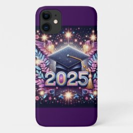 Capa Para iPhone 11 Graduação Elegante 2025