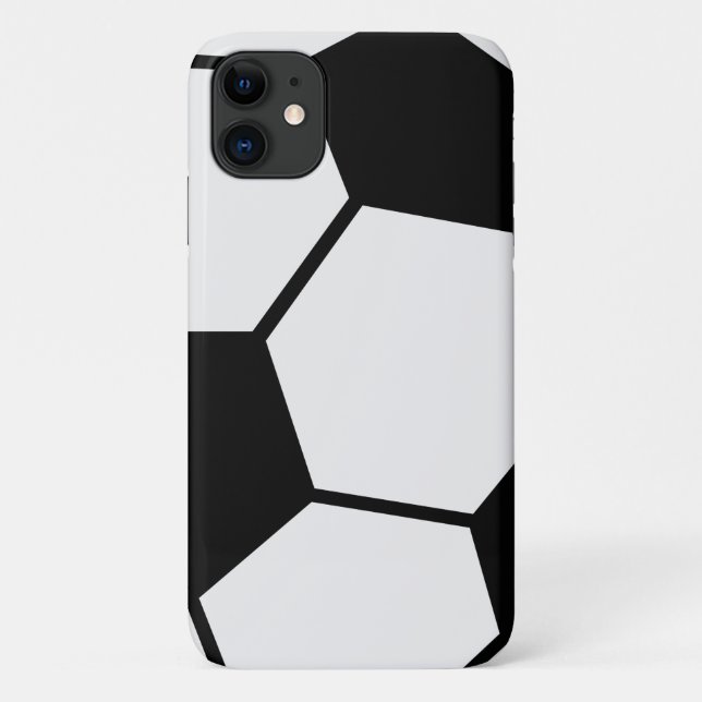 Capa Para iPhone 11 Gráfico de Bola de Futebol Clássico Fã de Esportes (Verso)