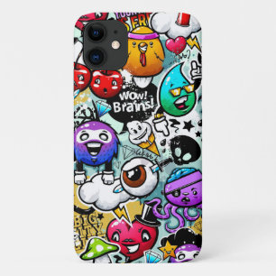 Capa Para iPhone 11 Grafite de Frutas e vegetais