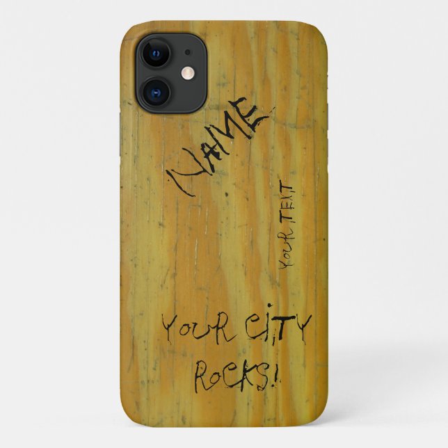 Capa Para iPhone 11 Grafite do Colégio (Verso)