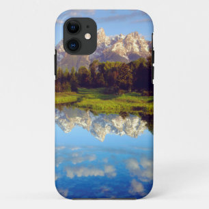 Capa Para iPhone 11 Grand Tetons refletidos no rio Snake