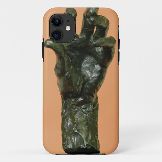 Capa Para iPhone 11 Grande mão esquerda (bronze) (Verso)