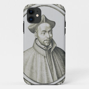 Capa Para iPhone 11 Gravura de São Inácio de Loyola Arte Antiga