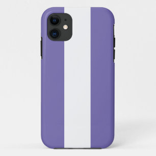 Capa Para iPhone 11 Greve Branca de Torção Náutica Periwinkle