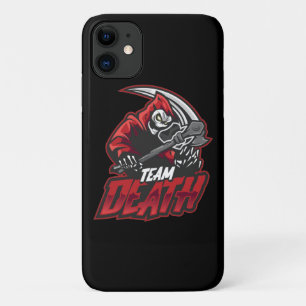 Capa Para iPhone 11 Grim Vermelho