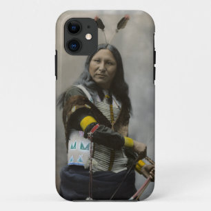 Capa Para iPhone 11 Grito no indiano de Oglala Sioux 1899