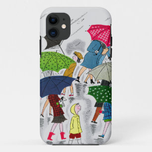 Capa Para iPhone 11 Guarda-chuvas