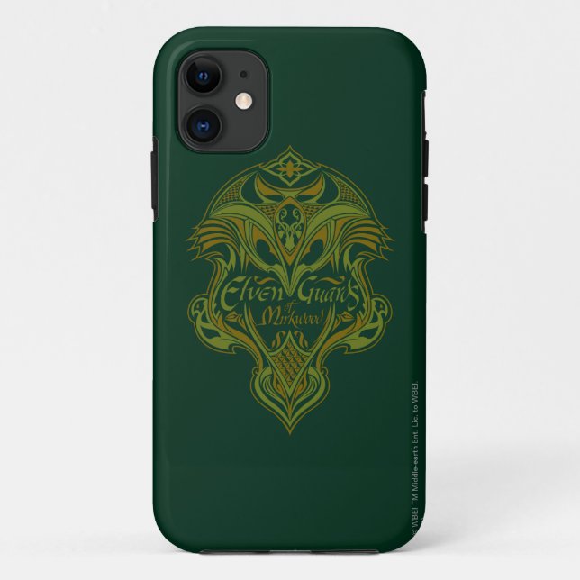 Capa Para iPhone 11 Guardas Elven do Ícone de blindagem Mirkwood (Verso)