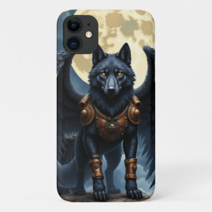 Capa Para iPhone 11 Guardião da Lua – O Lobo de Asa Preta