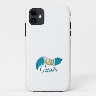 Capa Para iPhone 11 Guatemala Flag, Guate, Chapin, Orgullo Chapin