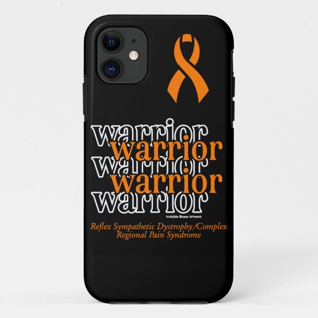 Capa Para iPhone 11 Guerreiro/Repetido...RSD/CRPS (Verso)